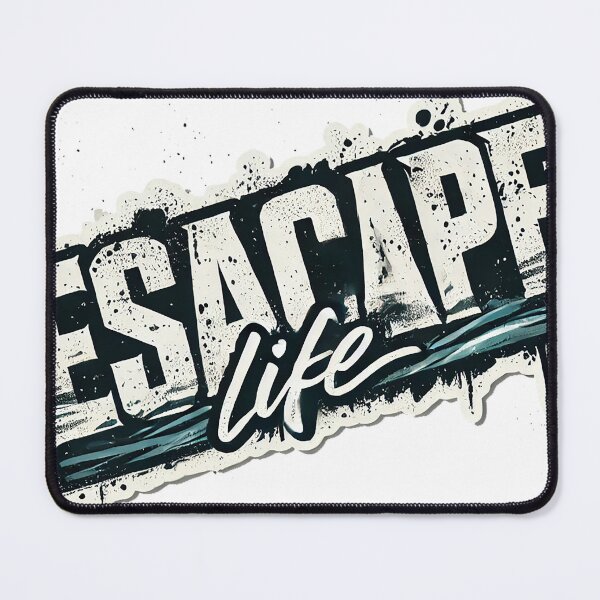 Item preview, Escape Life - Ride the Wave! designed and sold by Music-Meme-Tees.