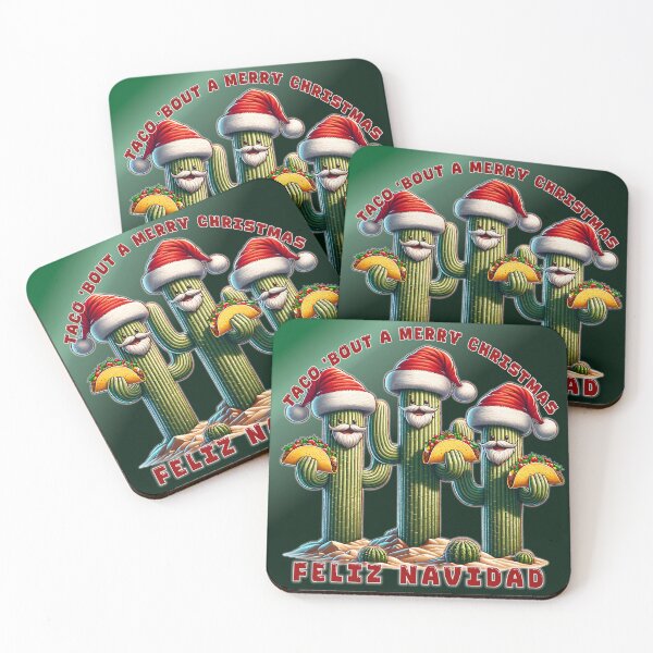 Item preview, Taco 'Bout a Merry Christmas - Feliz Navidad designed and sold by Nomadic Spirit Studios.