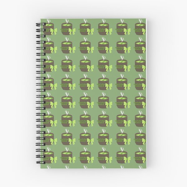 Item preview, matcha mood with green bow and tea steam designed and sold by cherrytheory.