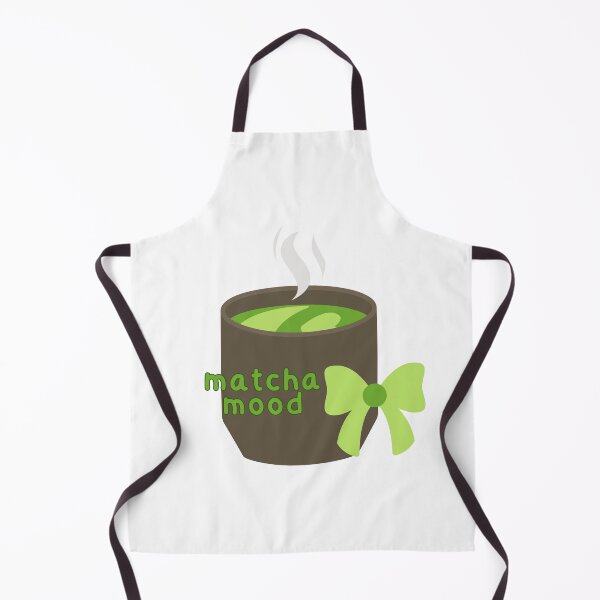 Item preview, matcha mood with green bow and tea steam designed and sold by cherrytheory.