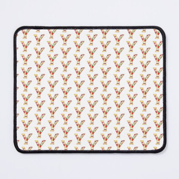 Item preview, Uppercase letter Y font in Cheddar cheese style designed and sold by Jasava Shop.