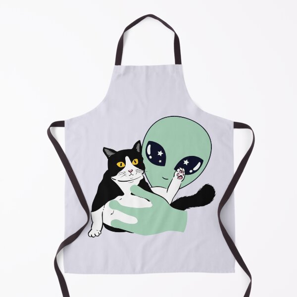 Item preview, Alien Abducts Cat designed and sold by GoblinBoutique.