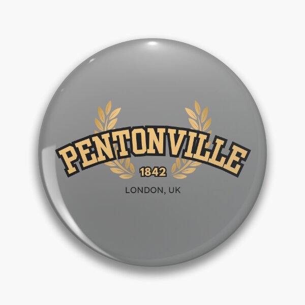 Item preview, Pentonville Prison “Varsity,” Gold and Black designed and sold by UNK-Fatigues.
