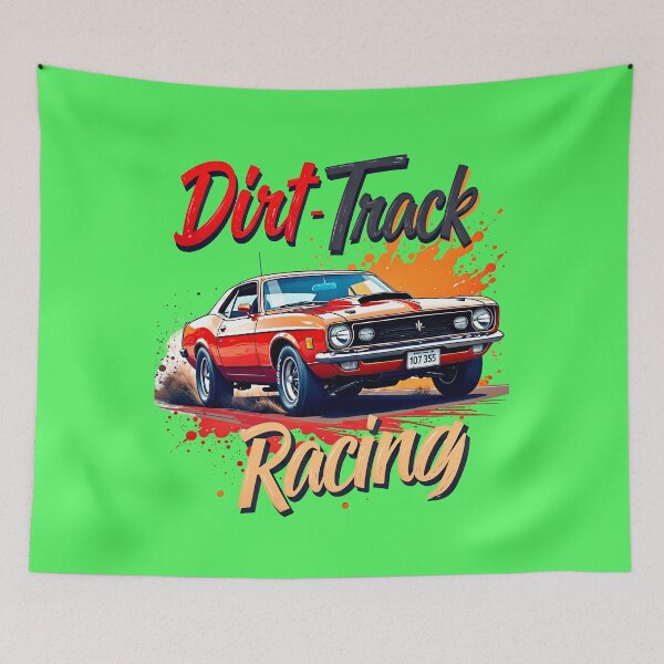 Item preview, Dirt Track Racing American Muscle Car designed and sold by TheArtOfPat.