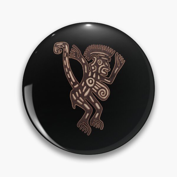 Item preview, Monkey motif flat stamp from Veracruz Mexico designed and sold by DaveDanchuk.