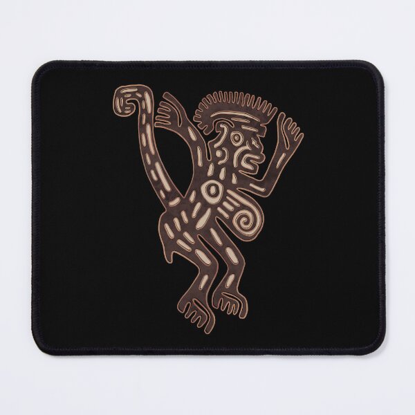 Item preview, Monkey motif flat stamp from Veracruz Mexico designed and sold by DaveDanchuk.