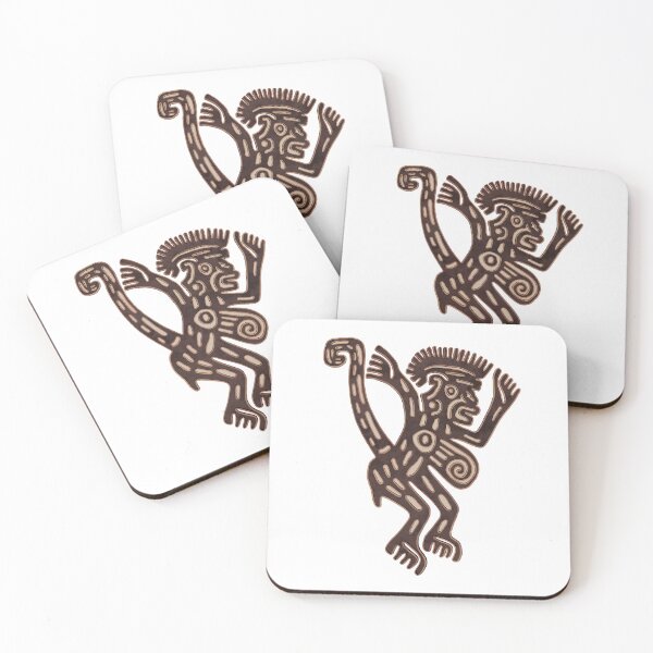 Item preview, Monkey motif flat stamp from Veracruz Mexico designed and sold by DaveDanchuk.