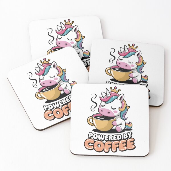 Item preview, Powered By Coffee designed and sold by Wegetees.