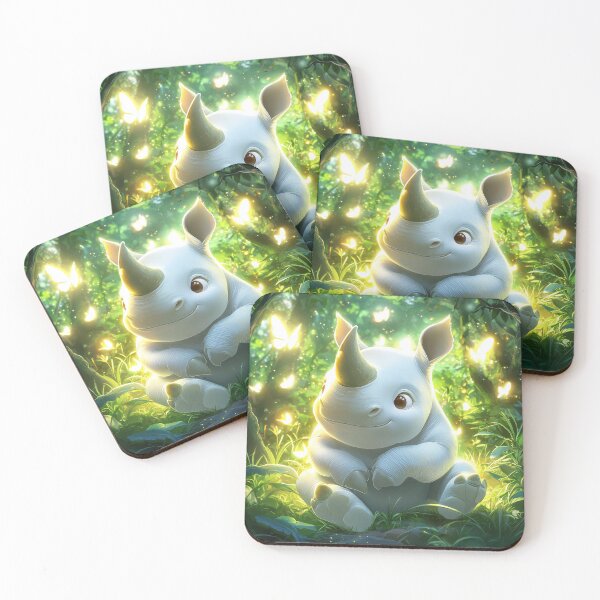 Item preview, Rhino and Butterflies designed and sold by silp159.
