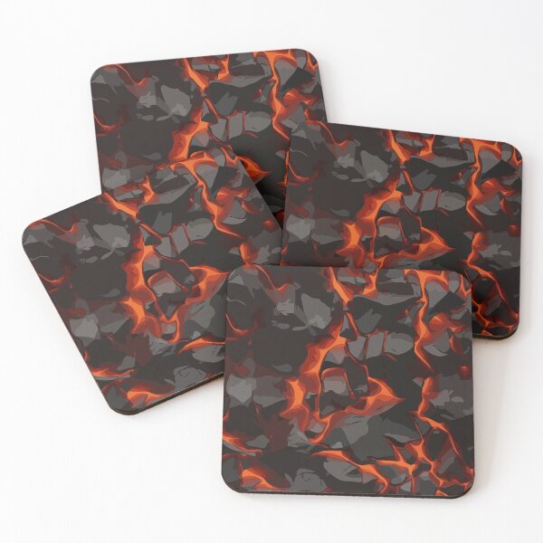 Aperçu de l'œuvre Motif Magma sympa créée et vendue par Climactify.