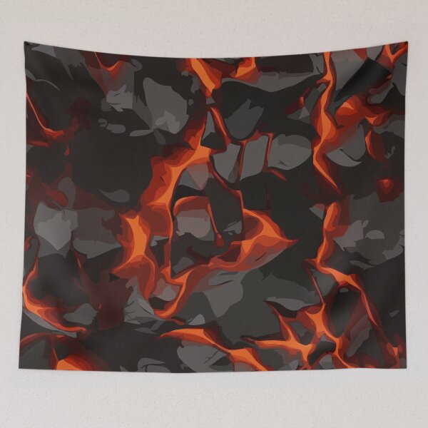 Artikelvorschau, Cooles Magma-Muster entworfen und verkauft von Climactify.