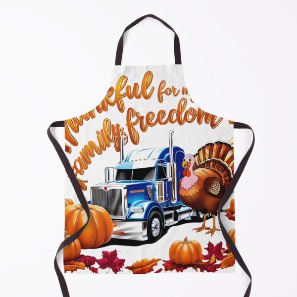 Item preview, Thanksgiving Trucker Thankful Truck designed and sold by LavIsInTheAir.