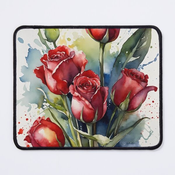 Item preview, Radiant Red Roses designed and sold by Vitalka-uk.