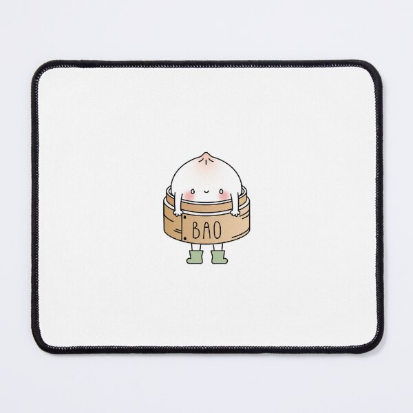 Item preview, cute bao in a basket designed and sold by tiny-and-lu.