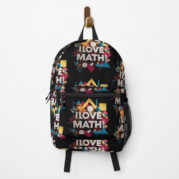 Item preview, I love Math Mathematic School Teacher Student designed and sold by Design_Your_Day.
