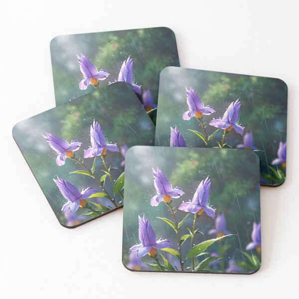 Item preview, Rain and flowers. designed and sold by PatDoArt.