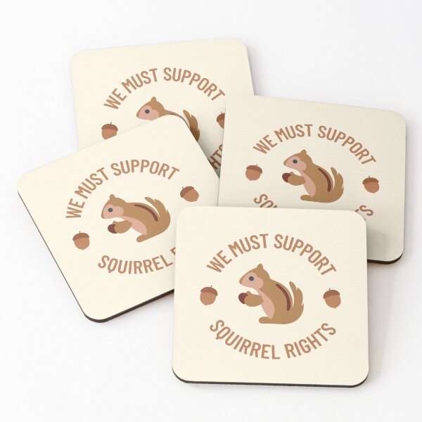 Item preview, Squirrel Rights Supporter designed and sold by GoblinBoutique.