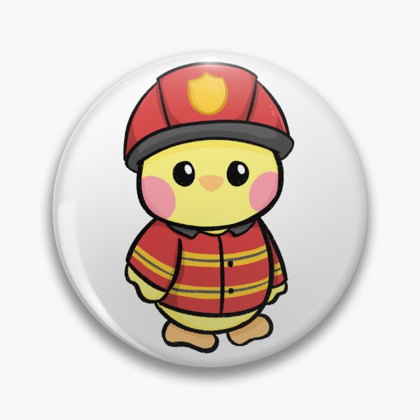 Item preview, Duck Dressed as a Firefighter designed and sold by AshsPixels.