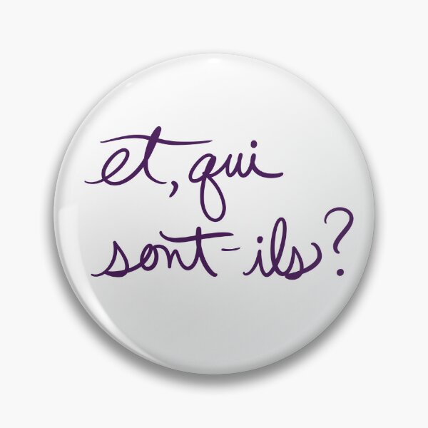 Item preview, And, who are they in French  designed and sold by abeink.