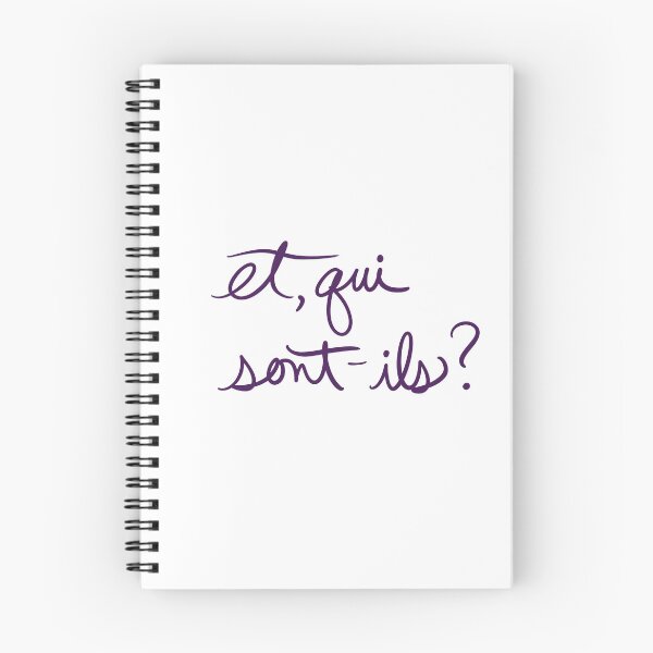Item preview, And, who are they in French  designed and sold by abeink.