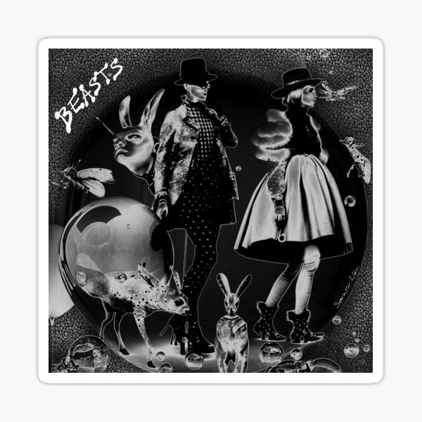 Wonderful Morning for Beasts by iServalan Homotech 23 Illustration Art by Tale Teller Club Orchestrations Sticker