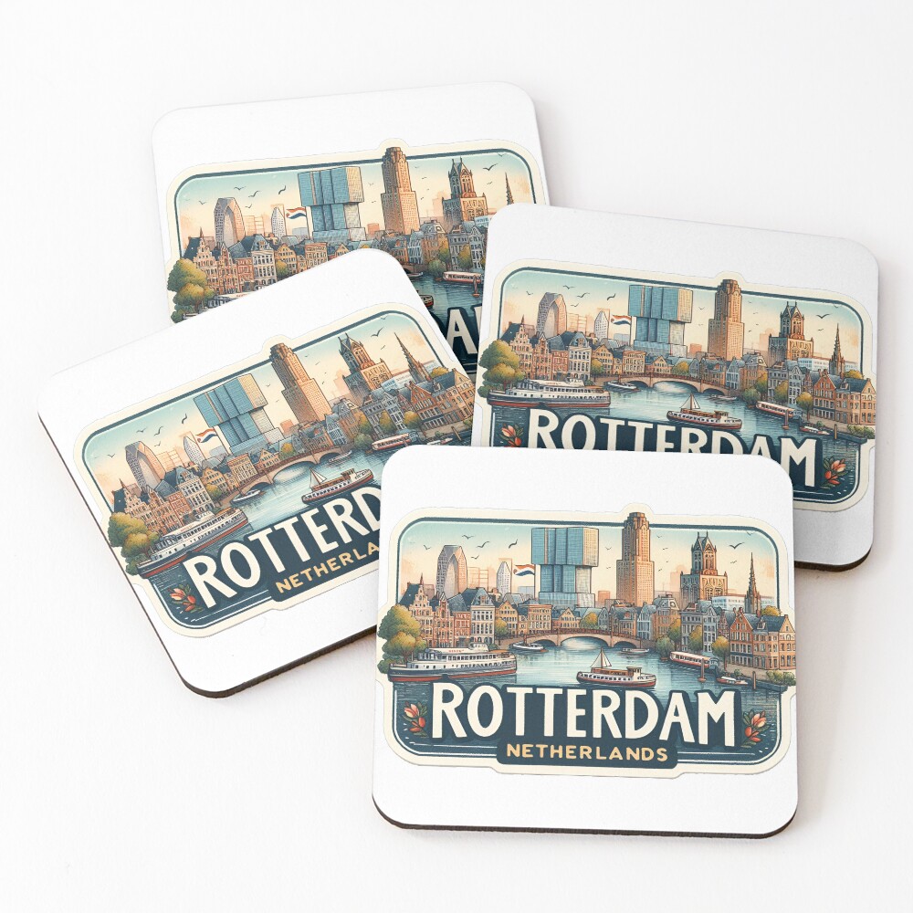 Item preview, Coasters (Set of 4) designed and sold by LoveLabDesign.