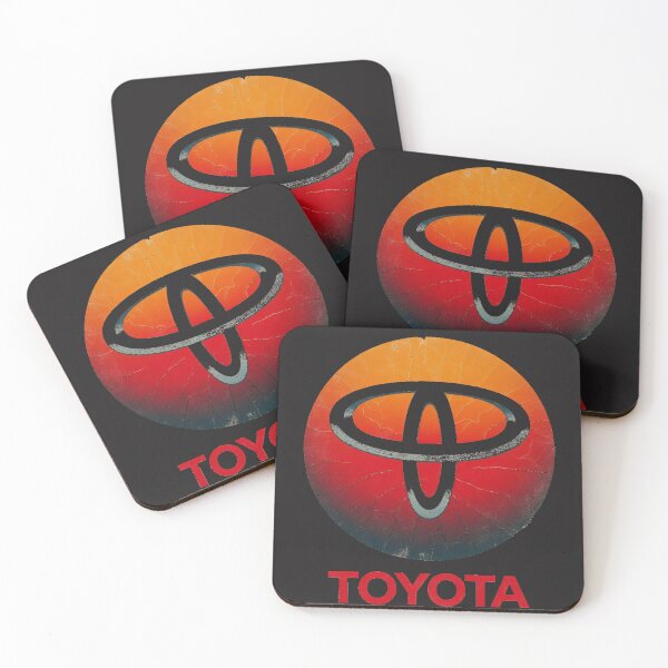Item preview, Retro Toyota Logo Sun Damaged and Cracked designed and sold by neildoch.