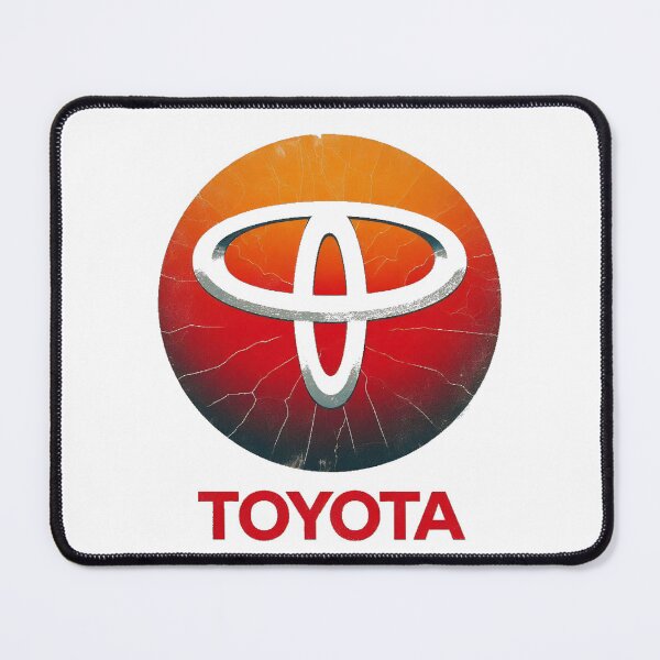 Item preview, Retro Toyota Logo Sun Damaged and Cracked designed and sold by neildoch.