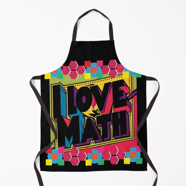 Item preview, I love Math Mathematic School Teacher Student designed and sold by Design_Your_Day.