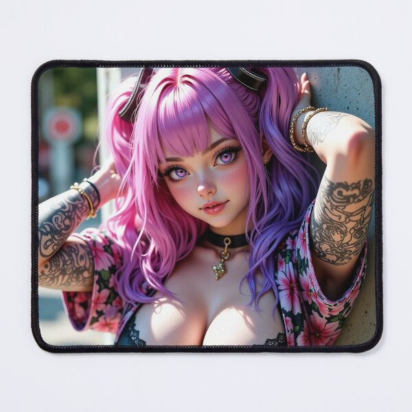 Item preview, Punk Ruck Girl Pink Hair designed and sold by NPC-Trader.