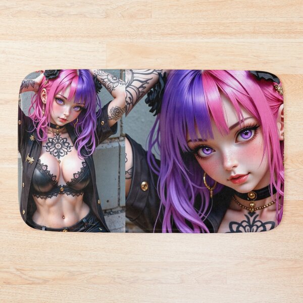 Item preview, Punk Ruck Girl Pink Hair designed and sold by NPC-Trader.