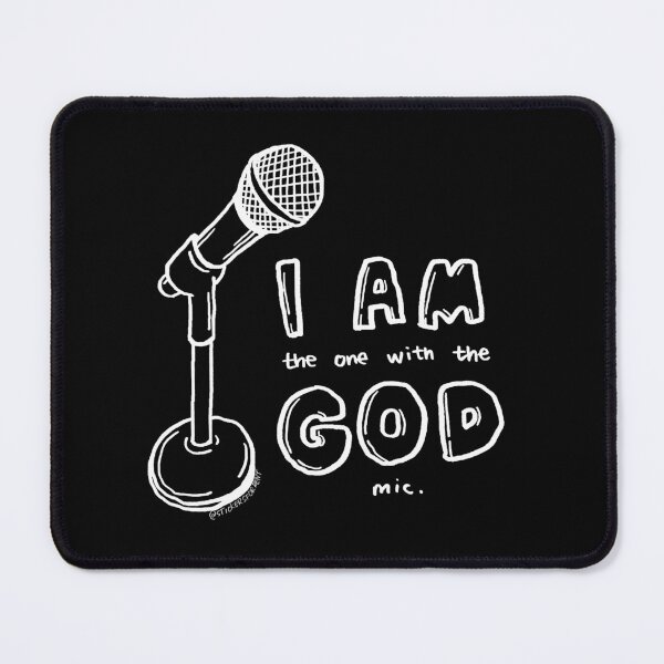 Item preview, God Mic B designed and sold by StickersForRent.
