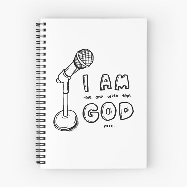 Item preview, God Mic W designed and sold by StickersForRent.