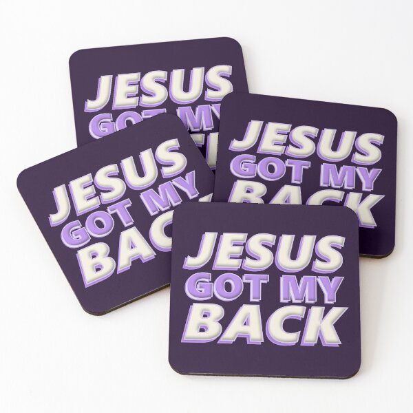 Aperçu de l'œuvre Jesus Got My Back Faith-Based créée et vendue par Lillyamstronger.
