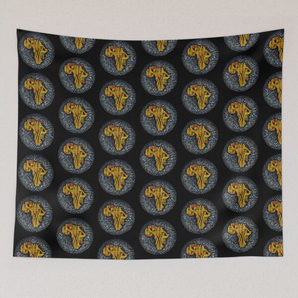 Item preview, Kente Clothe Metallic Africa Design designed and sold by AnkhLyfeApparel.
