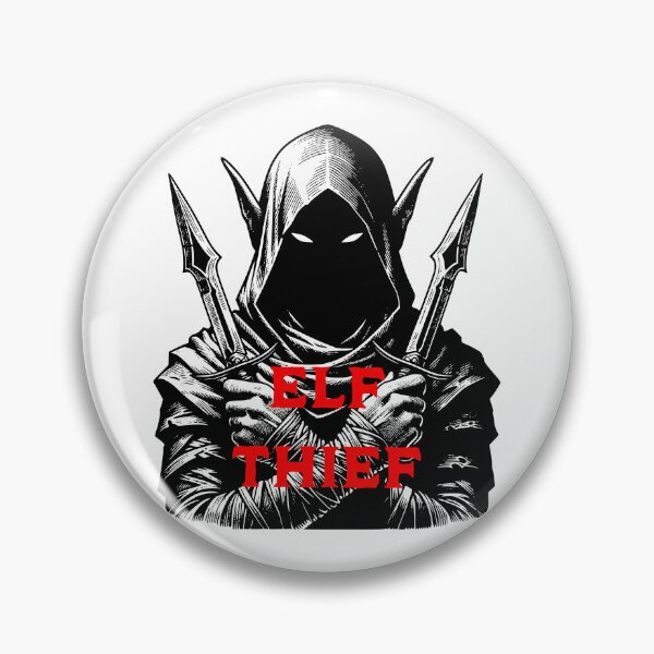 Item preview, Elf Thief - Fantasy RPG Art designed and sold by DMcK Designs.
