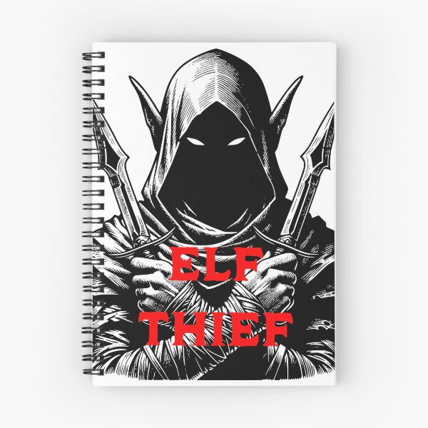 Item preview, Elf Thief - Fantasy RPG Art designed and sold by DMcK Designs.