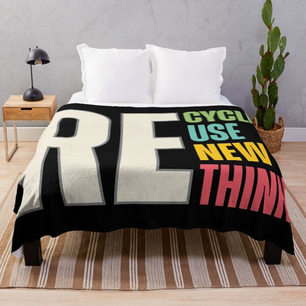 Item preview, Recycle, Reuse, Renew, Rethink Eco-Friendly Earth designed and sold by Lillyamstronger.