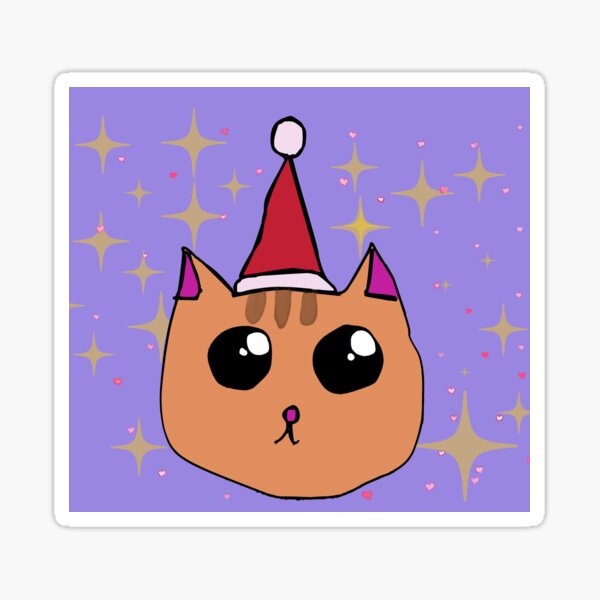 Item preview, Santa Kitty designed and sold by PixelMat.