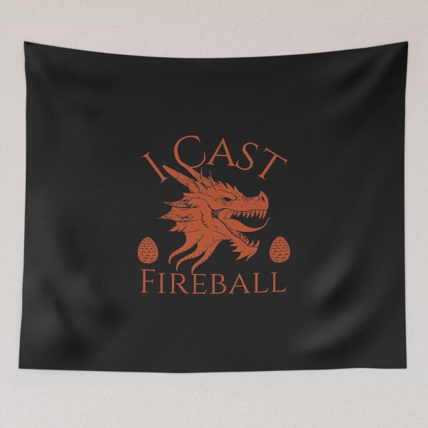 Item preview, I Cast Fireball designed and sold by ArtitudePrintLb.