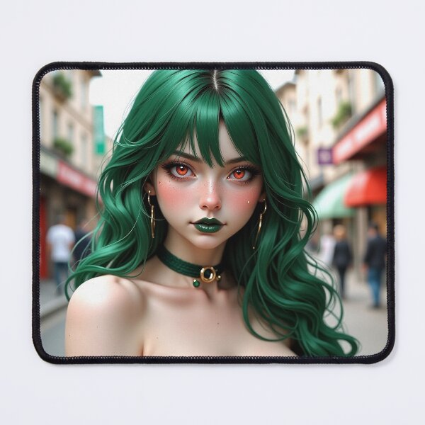 Item preview, Green Hair Ivy Emo Girl designed and sold by NPC-Trader.