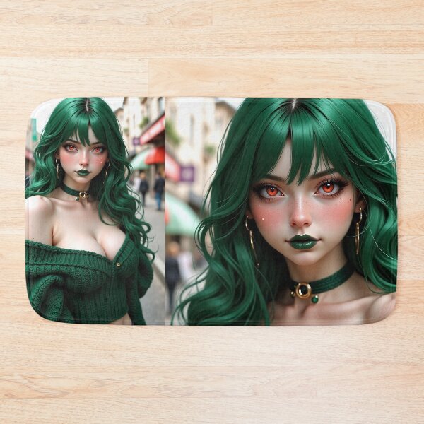Item preview, Green Hair Ivy Emo Girl designed and sold by NPC-Trader.