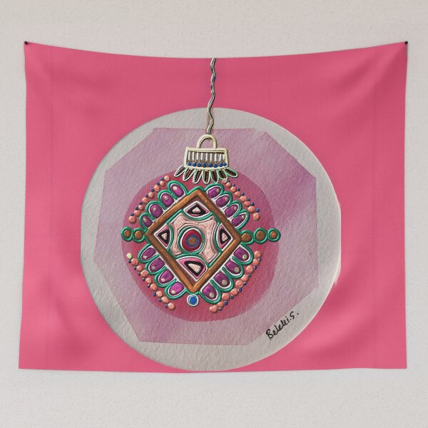 Item preview, Xmas bling BUBBLEGUM glitter designed and sold by bekki smith.