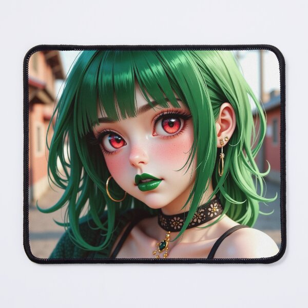 Item preview, Copy of Green Hair Ivy Emo Girl designed and sold by NPC-Trader.