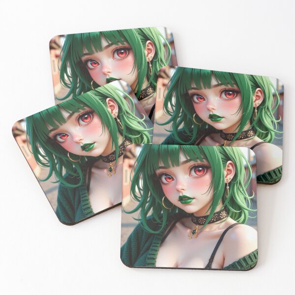 Item preview, Copy of Green Hair Ivy Emo Girl designed and sold by NPC-Trader.