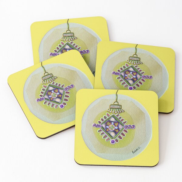 Item preview, Xmas bling LEMON glitter designed and sold by bekki smith.