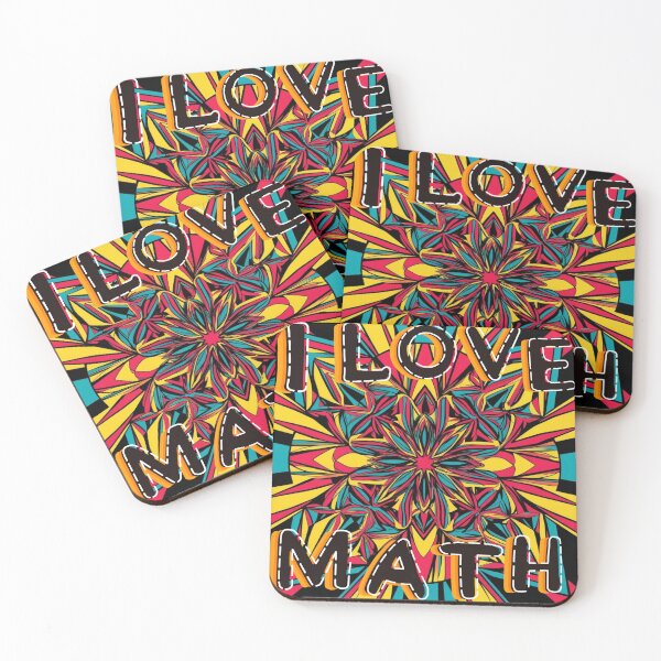 Item preview,  I love Math Mathematic School Teacher Student designed and sold by Design_Your_Day.
