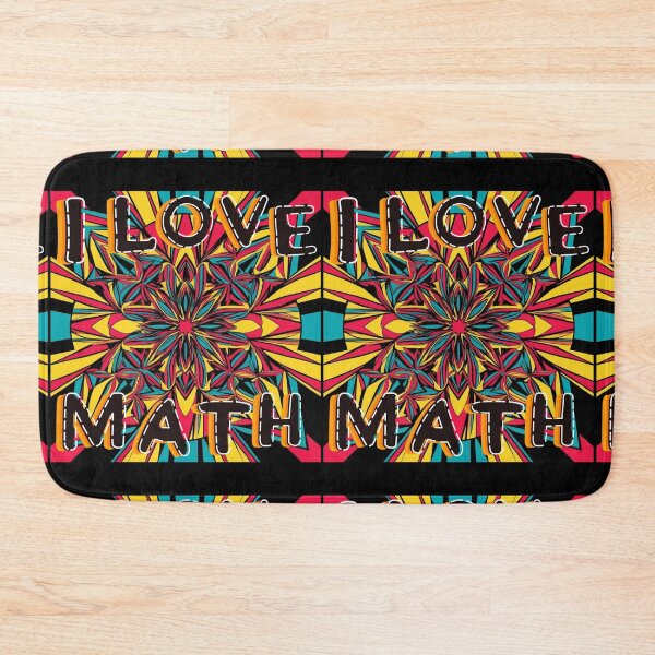 Item preview,  I love Math Mathematic School Teacher Student designed and sold by Design_Your_Day.