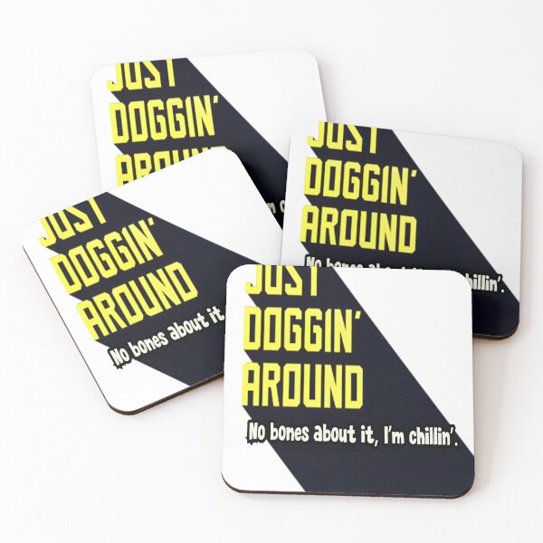 Item preview,  Just Doggin’ Around - Fun Dog Lover Design designed and sold by gleefulme.