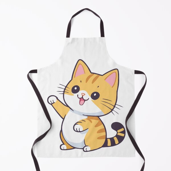 Item preview, Calico Cat Swatting Kawaii designed and sold by Piwakawaka-CA.